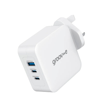 Groove - Wall charger 100w Dual Usb C & Usb A