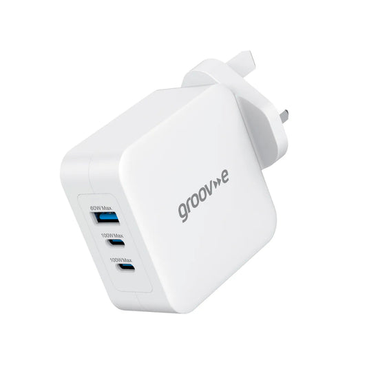 Groove - Wall charger 100w Dual Usb C & Usb A