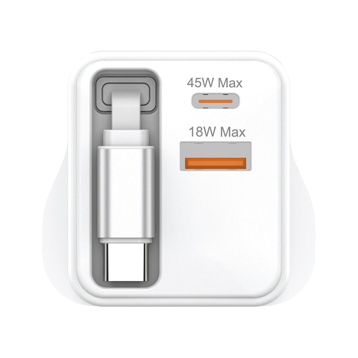 Groov-e Wall Charger USB-C & USB-A 45W