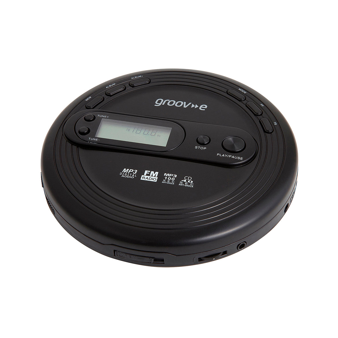 Groove - Retro CD Player with radio