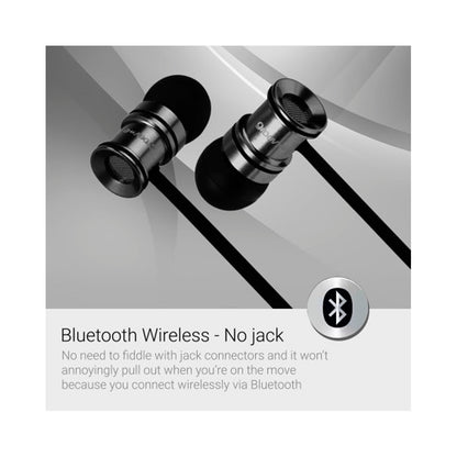 Groov-e Bluetooth Earphones Boom Buds - Black