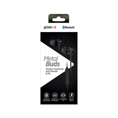 Groov-e Bluetooth Earphones - Black