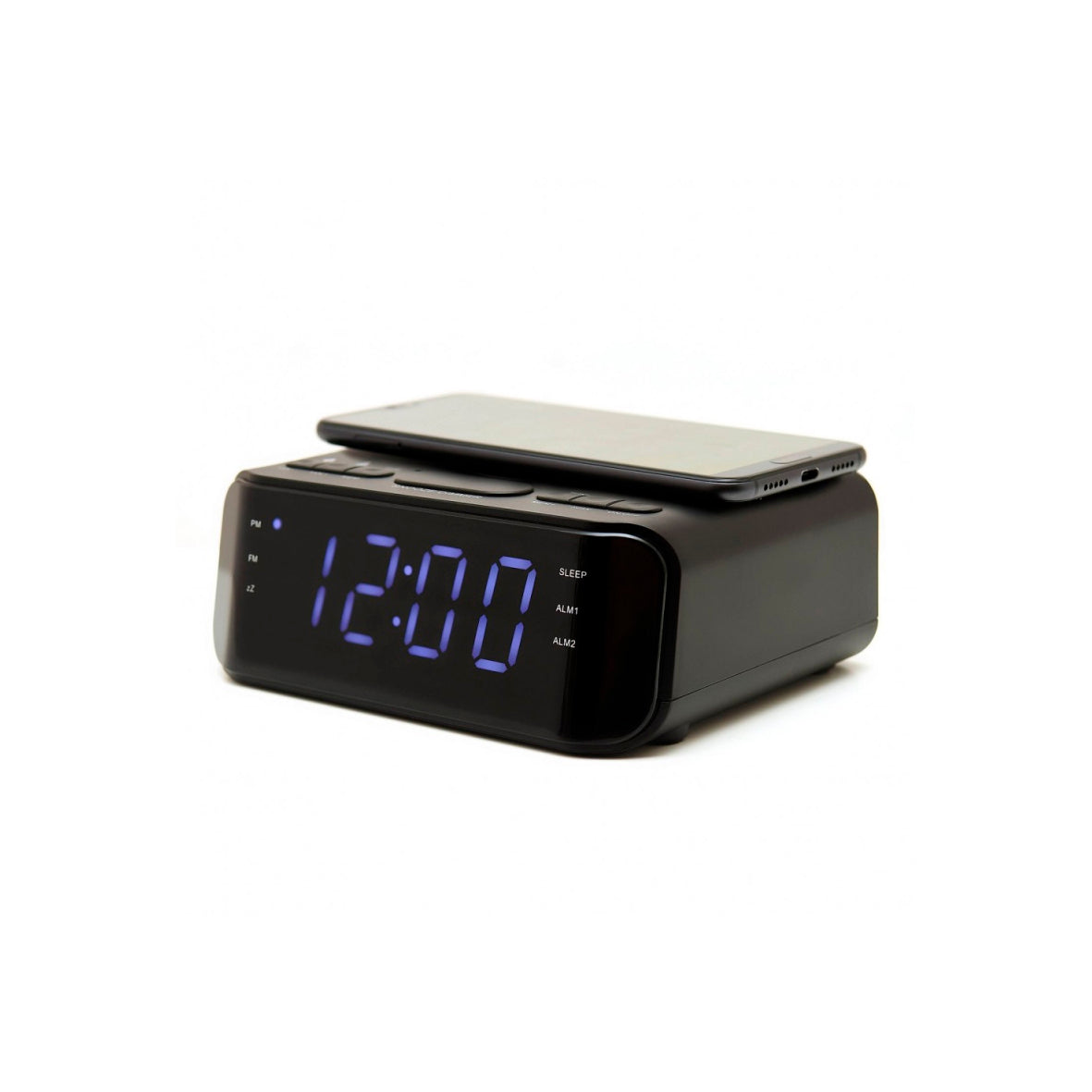 Groov-e - Atlas Radio Alarm Clock and Wireless Charging