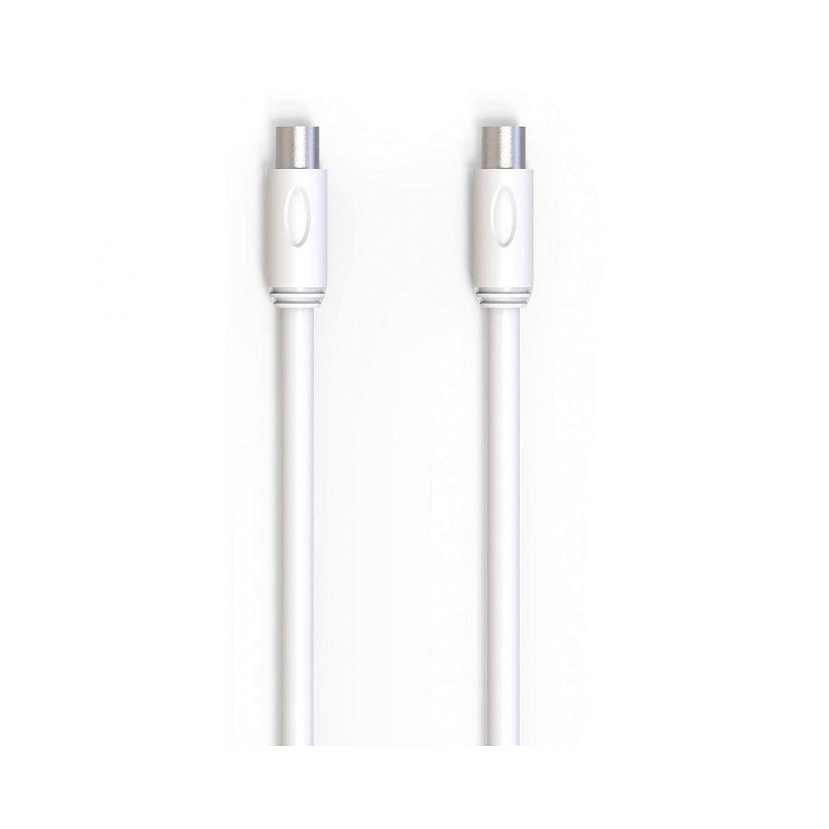 Groove - Coax Cable - Male to Male - 2m - White