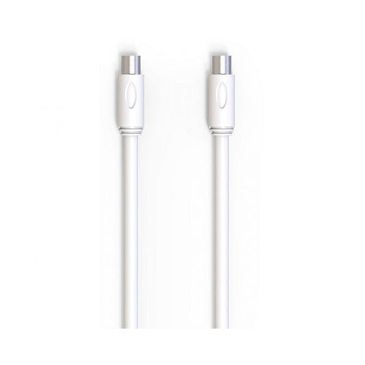 Groove - Coax Cable - Male to Male - 2m - White