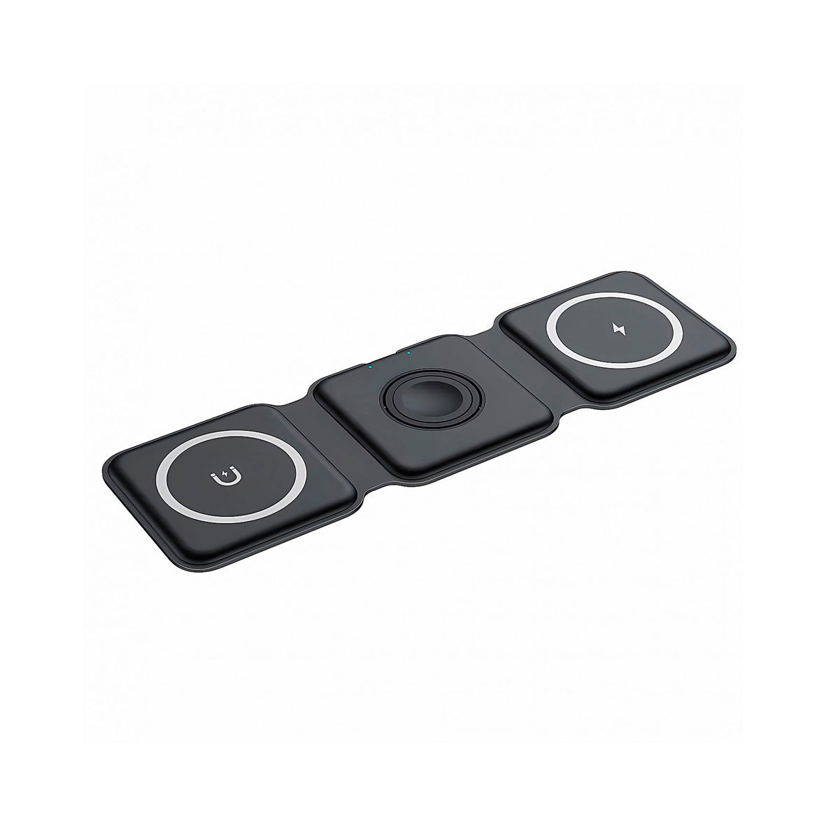 Groov-e - Triton 3 In 1 Foldable Wireless Charging Station Fast Charging