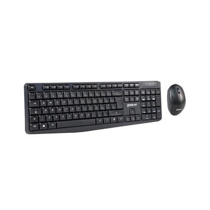 Groov-e - Wireless Full Size Keyboard and Mouse Set - Black