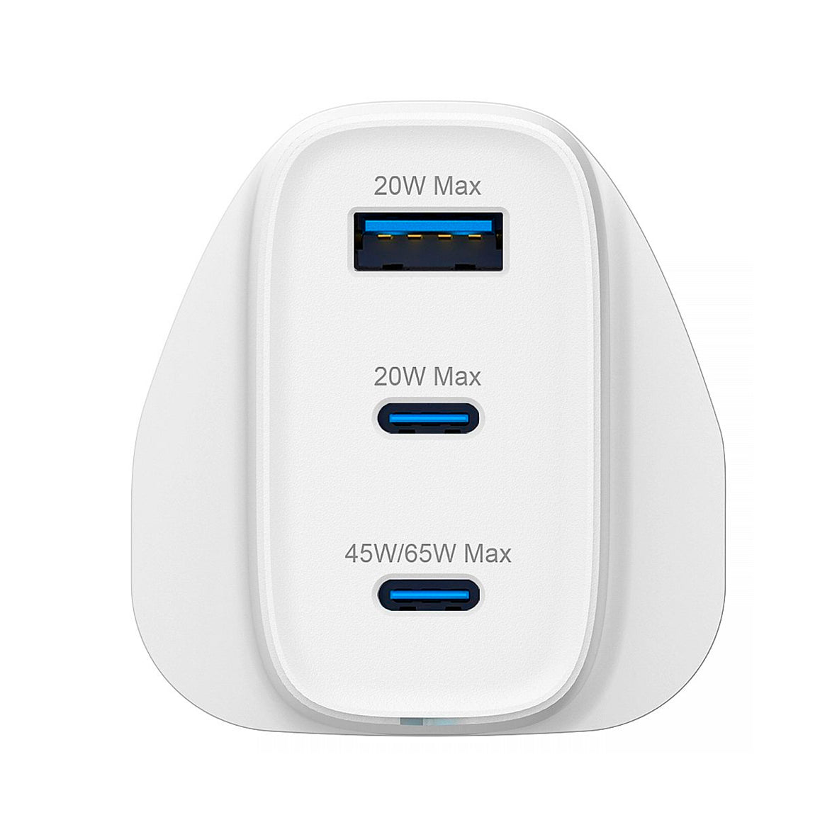 Groov-e - 65W PD 2x USB-C and 1x USB-A Plug
