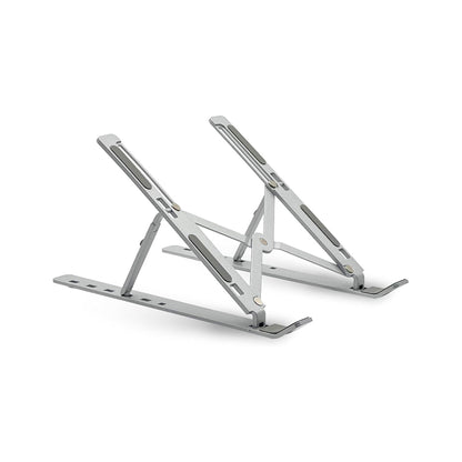 Groov-e - Folding Portable Laptop Stand - Silver