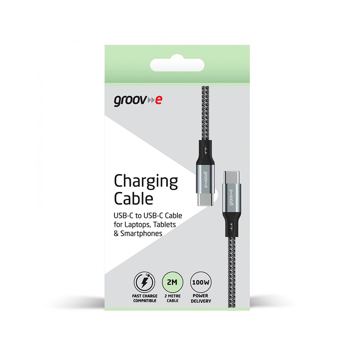 Groove - Charging cable Usb-C to Usb-C 2M 100W