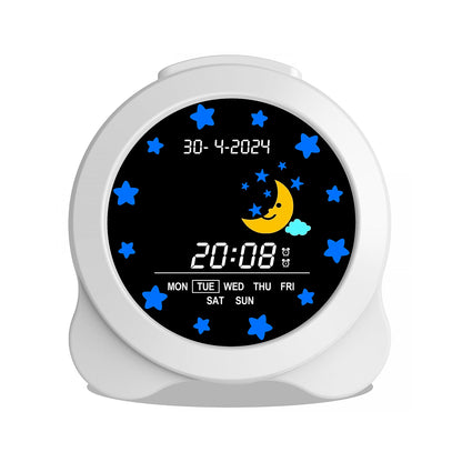Groov-e - Kidz Sleep Trainer Alarm Clock - White