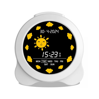Groov-e - Kidz Sleep Trainer Alarm Clock - White