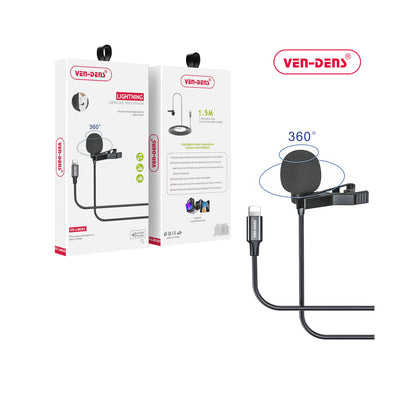 Ven-Dens - Clip On Microphone - Lightning