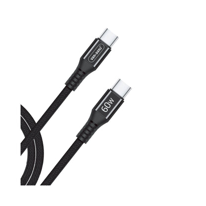 Ven-Dens - Type C to C 60w Nylon Black