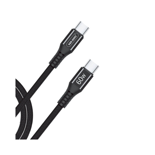Ven-Dens - Type C to C 60w Nylon Black