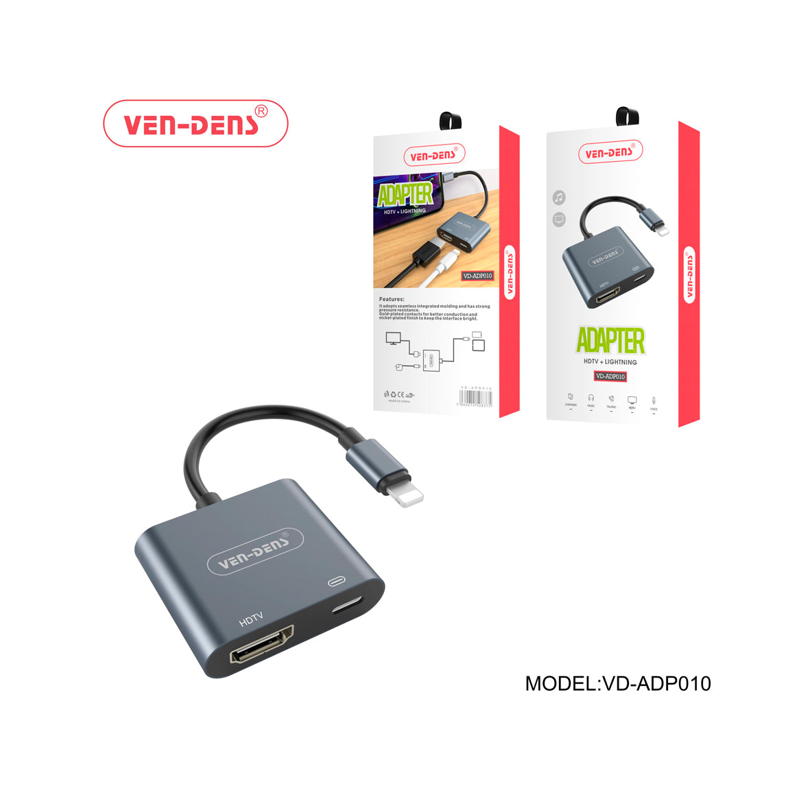 Ven-Dens - HDTV + Lightning Adapter