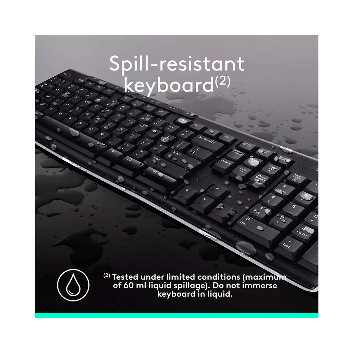 Logitech - Wireless Combo MK270 Keyboard And Mouse