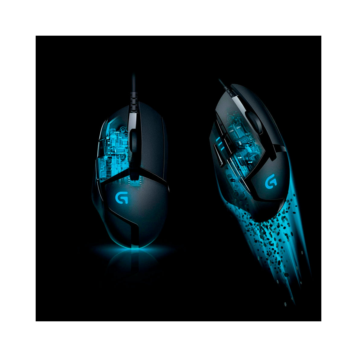 Logitech - G402 Hyperion Fury Wired Gaming Mouse - Black