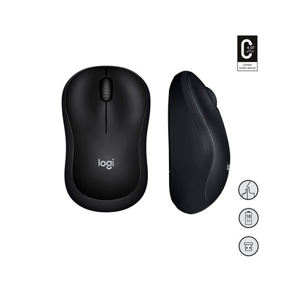 Logitech - SILENT Wireless Mouse M220 - Charcoal