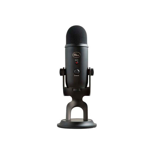 Logitech - Blue Yeti USB Mic Blackout EMEA  - Black