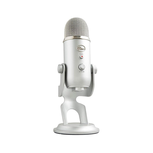 Logitech - Blue Yeti USB Mic Blackout EMEA  - Silver