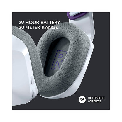 Logitech - G733 Wireless Gaming Headset - White