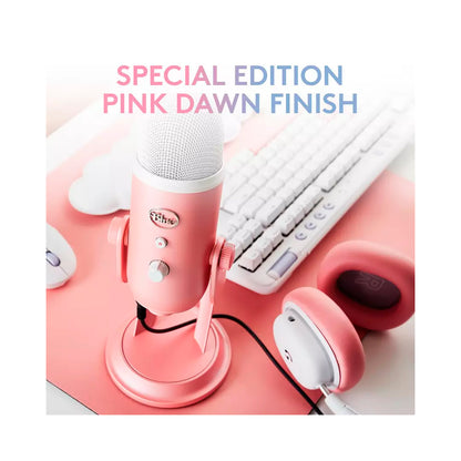 Logitech - Blue Yeti USB Mic Blackout EMEA  - Pink