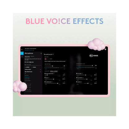 Logitech - Blue Yeti USB Mic Blackout EMEA  - Pink