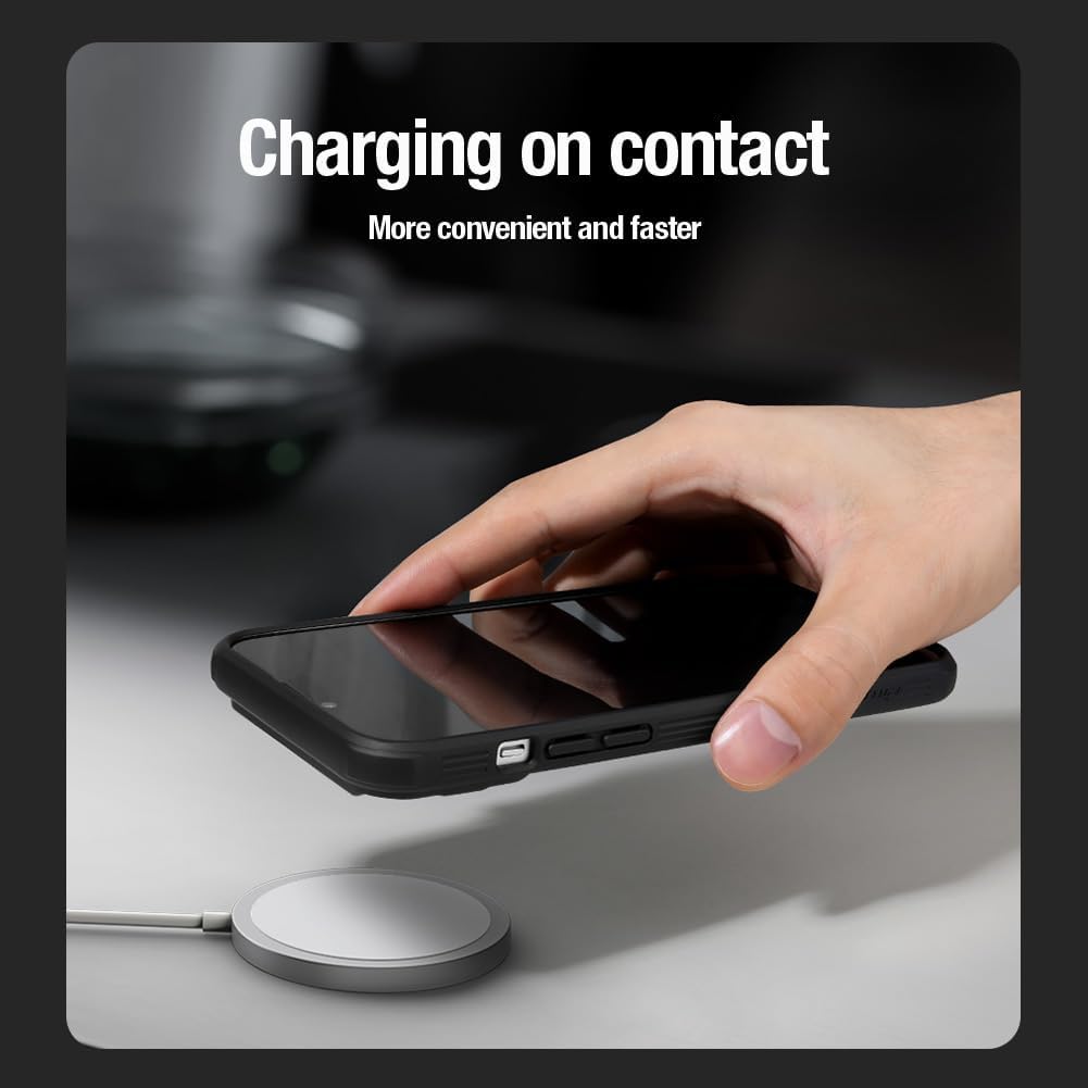 Nillkin - iPhone 16 CamShield Pro Magnetic Case - Black