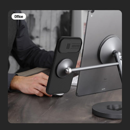 Nillkin - iPhone 16 CamShield Pro Magnetic Case - Black