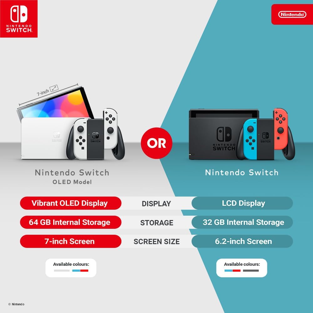 Nintendo Switch OLED (Mario Red Edition)