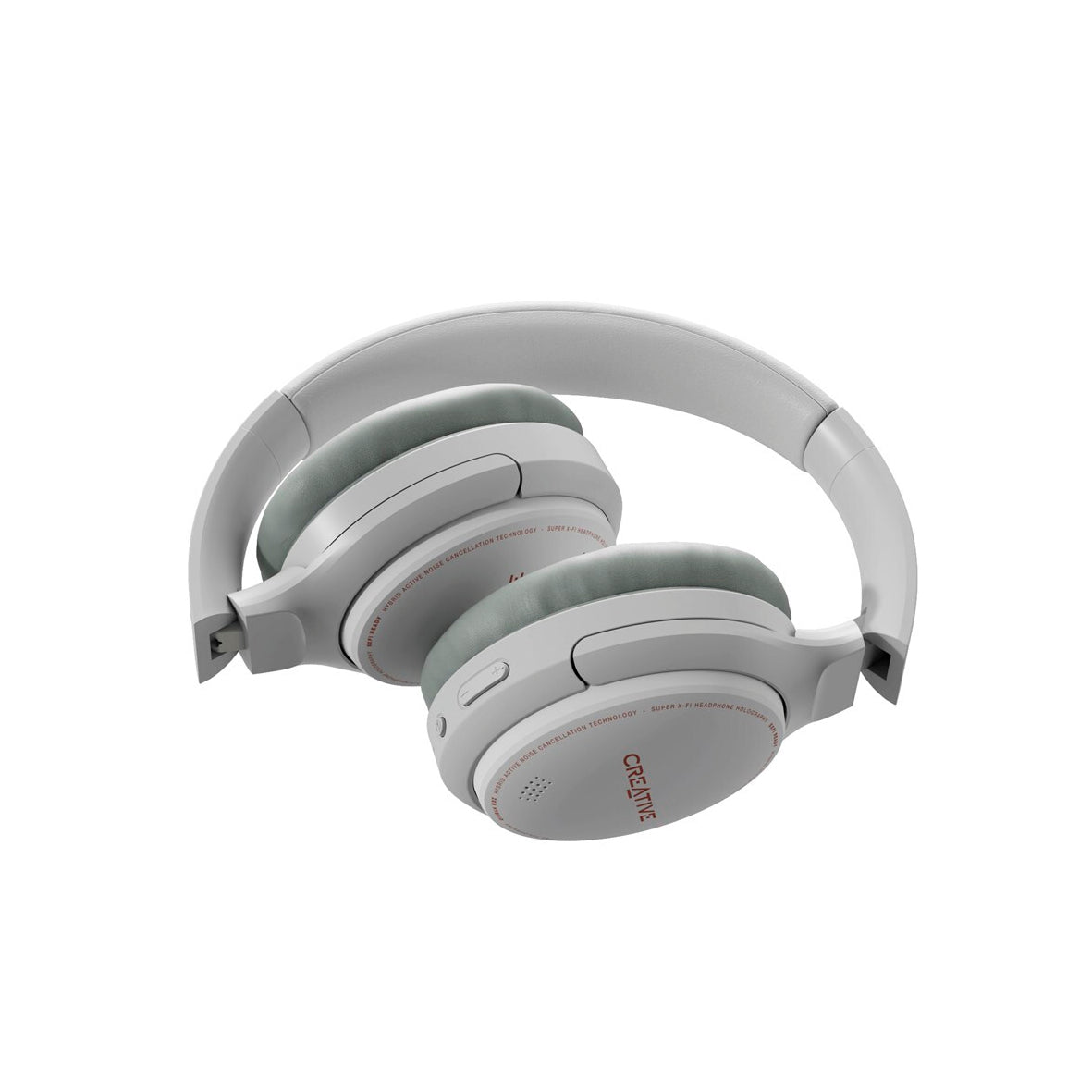 Creative - Zen hybrid wireless headphones - White