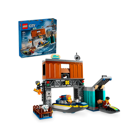 LEGO City - Police Speedboat & Crooks Hideout (60417)