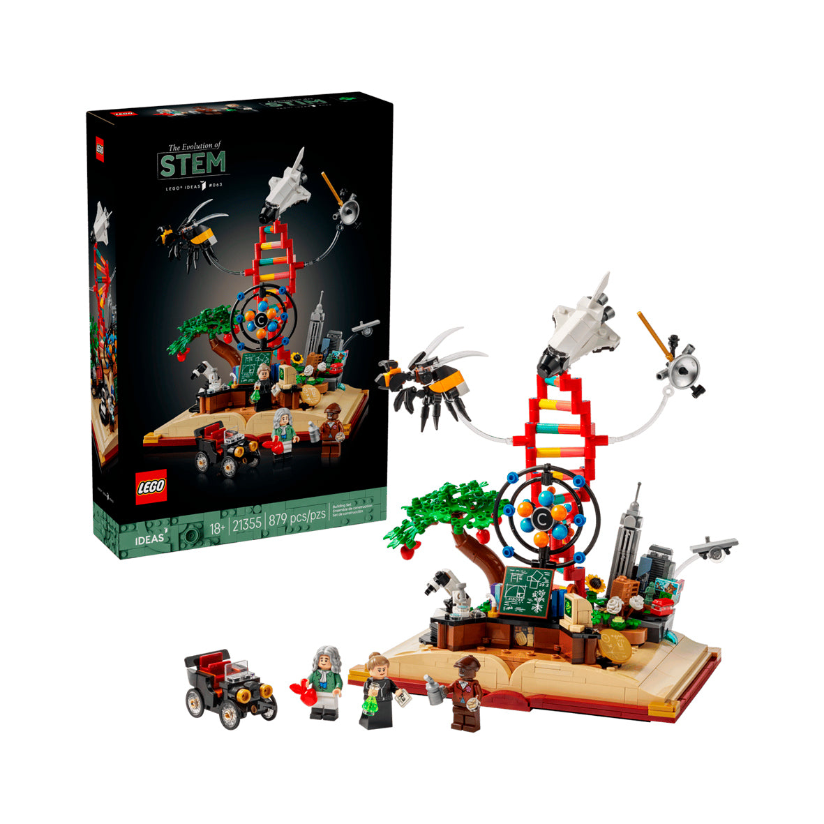 LEGO Ideas - The Evolution Of Stem (21355)