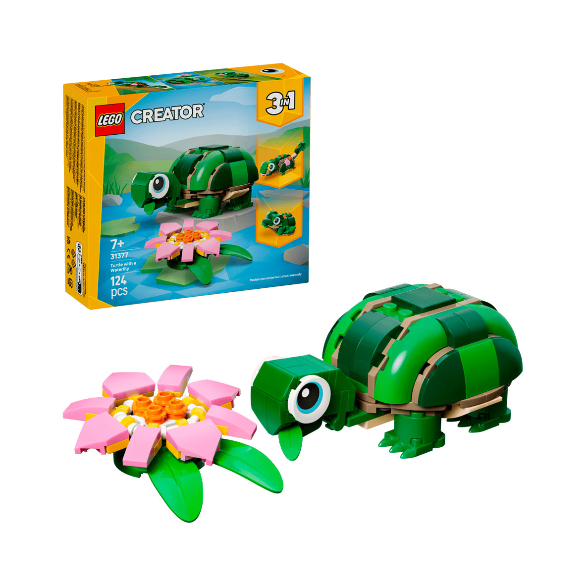 LEGO Creator - Turtle With a Water Lily Flower (31377)
