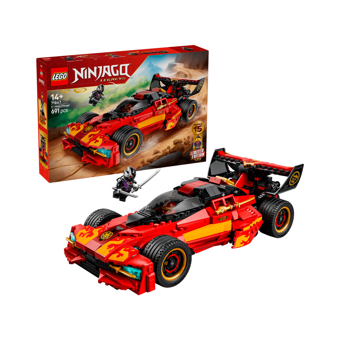 LEGO Ninjago - X-1 Ninja Charger 15th Anniversary (71867)