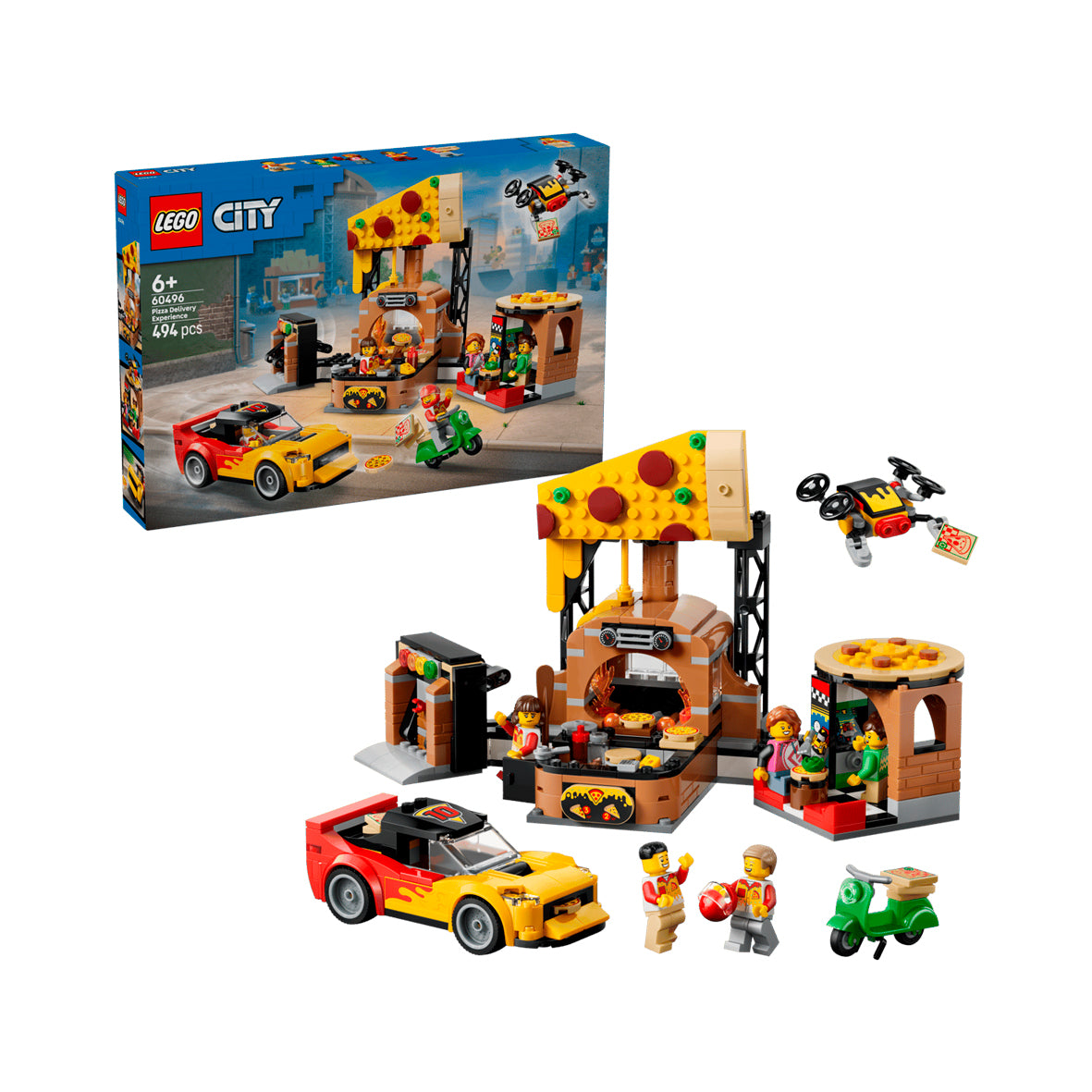 LEGO City - Pizza Delivery Experience (60496)