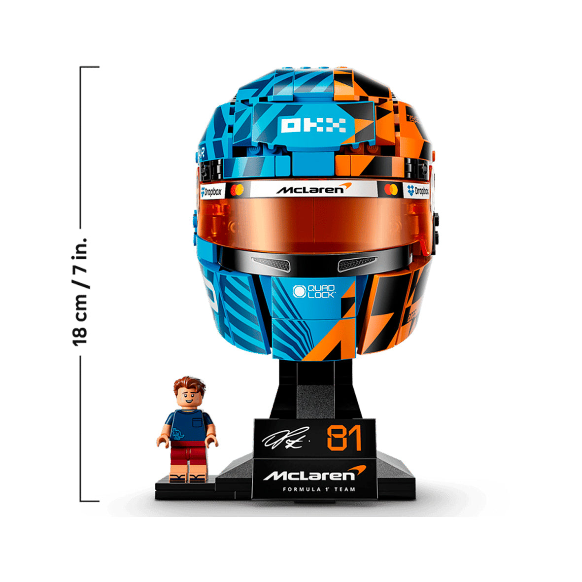 LEGO Editions - McLaren Mastercard F1 Team Oscar Piastri Helmet (43017)
