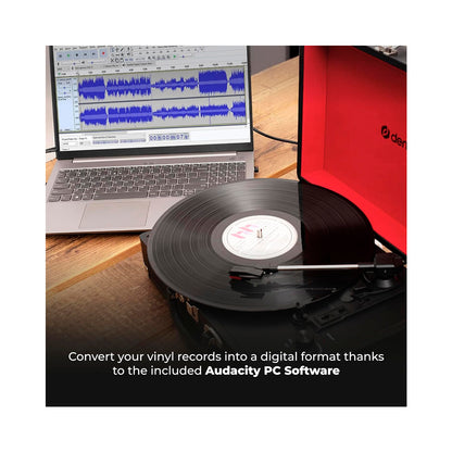 Denver - Portable Turntable VPL-120B Black