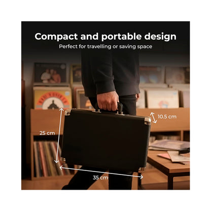 Denver - Portable Turntable VPL-120B Black
