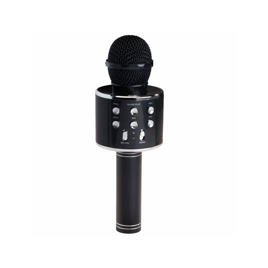 Denver - KMS-20B MK2 Bluetooth Karaoke Microphone Speaker - Black