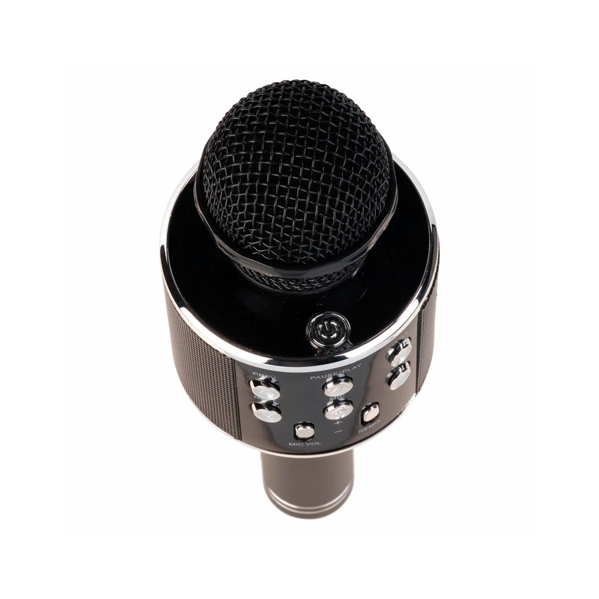 Denver - KMS-20B MK2 Bluetooth Karaoke Microphone Speaker - Black