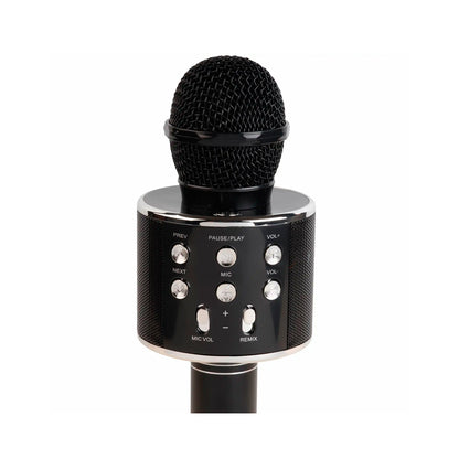 Denver - KMS-20B MK2 Bluetooth Karaoke Microphone Speaker - Black