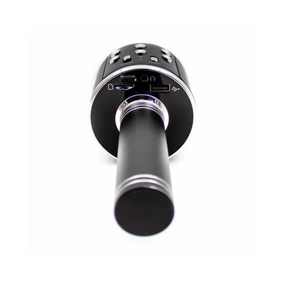 Denver - KMS-20B MK2 Bluetooth Karaoke Microphone Speaker - Black