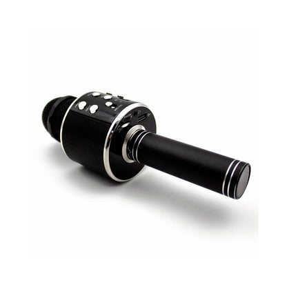 Denver - KMS-20B MK2 Bluetooth Karaoke Microphone Speaker - Black