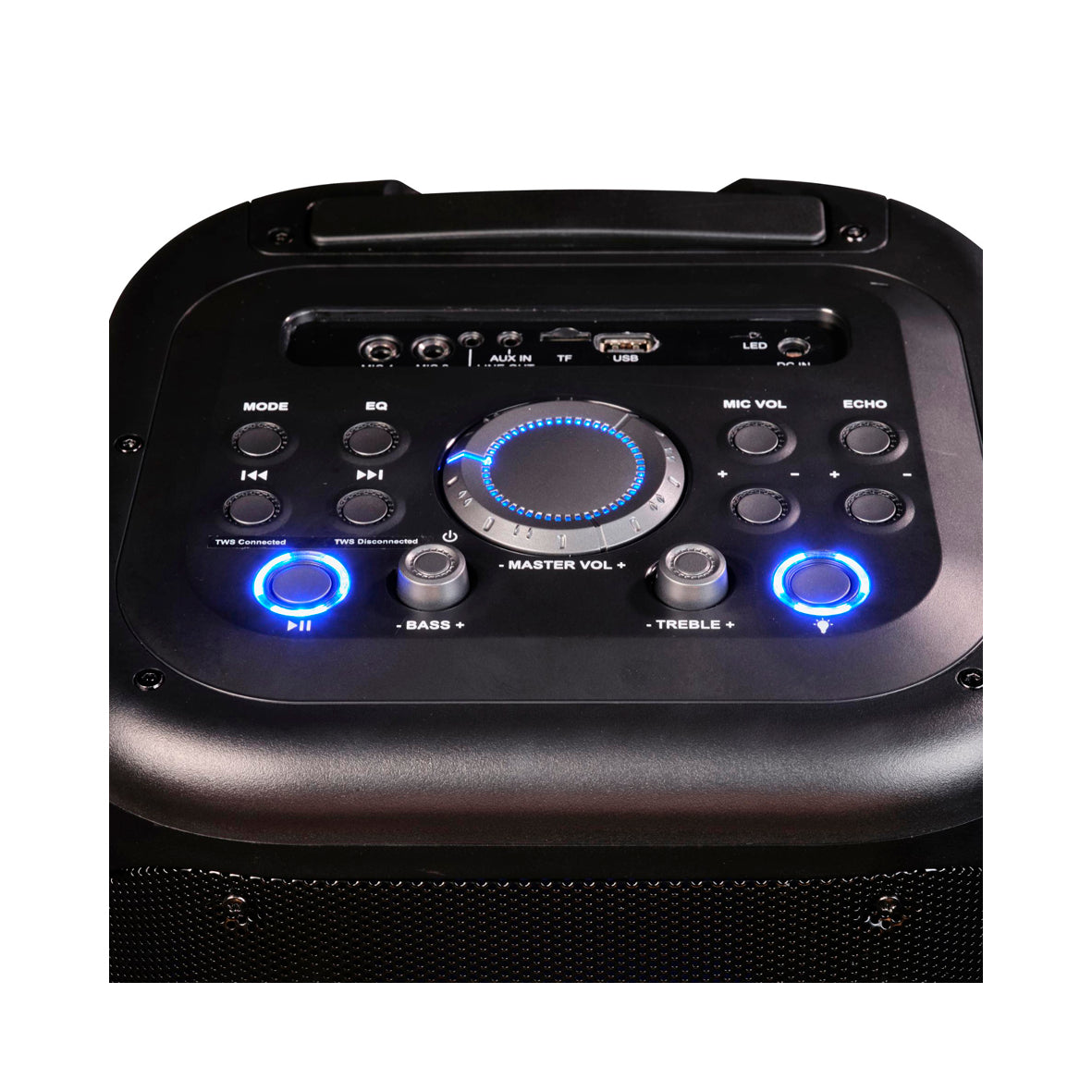 Denver - TSP-353 - Bluetooth Party Speaker - Black