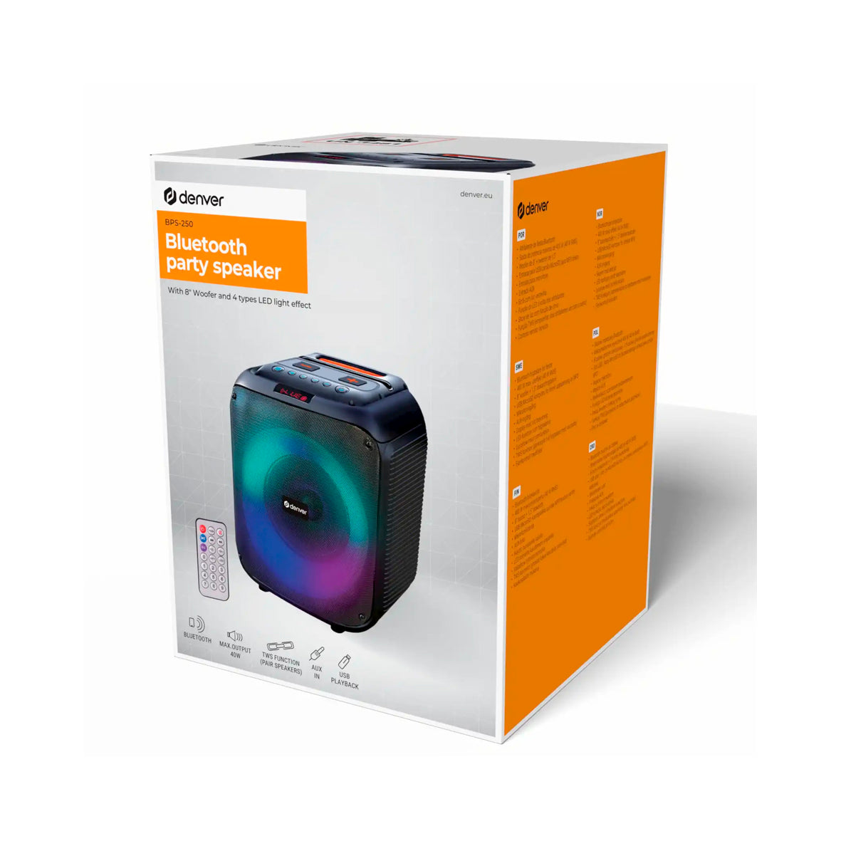 Denver - BPS-250 Trolley 40W Speaker