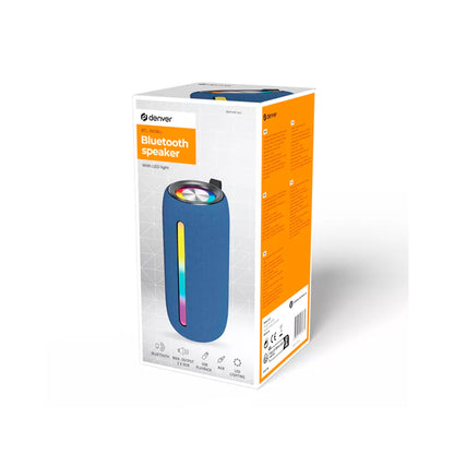 Denver Electronics - BTL-360BU - Portable Bluetooth Speaker - Blue