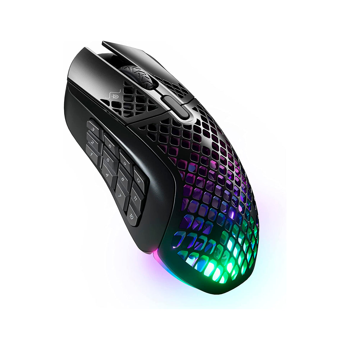 SteelSeries - Aerox 9 RGB Wireless Optical Gaming Mouse - Black
