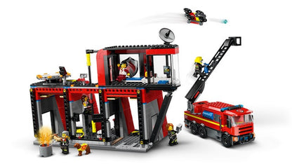 LEGO City - Fire Station with Fire Truck (60414)